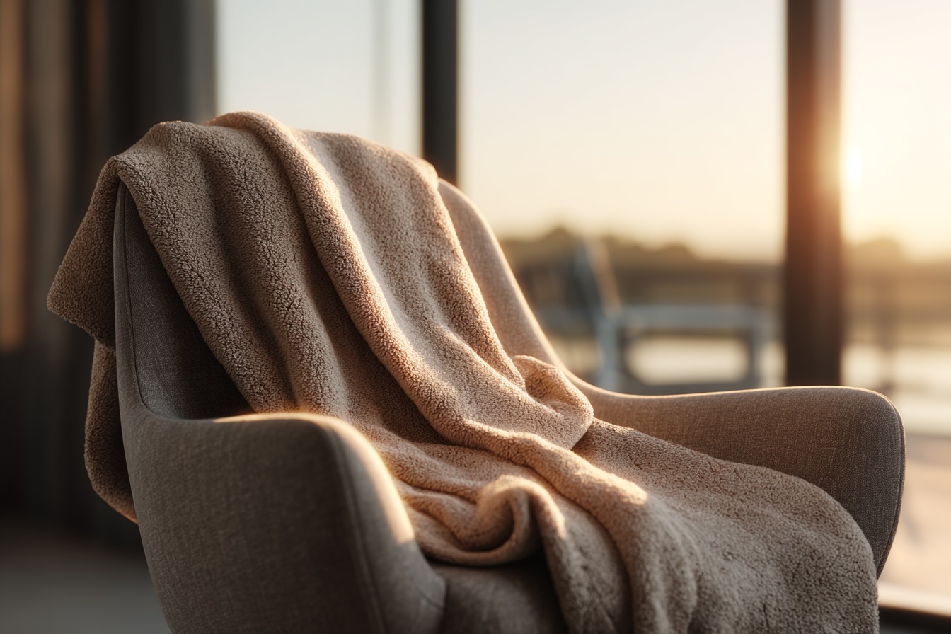 fleece-deka-na-kresle-zimni-mekka-textura-minimalismus