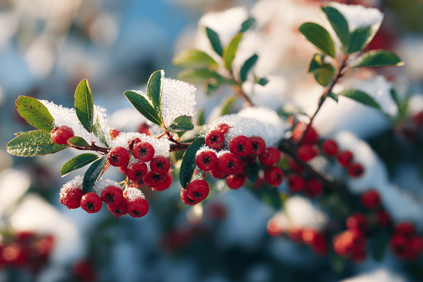 hlohyne-pyracantha-cervene-plody-se-snehem-v-zimni-zahrade