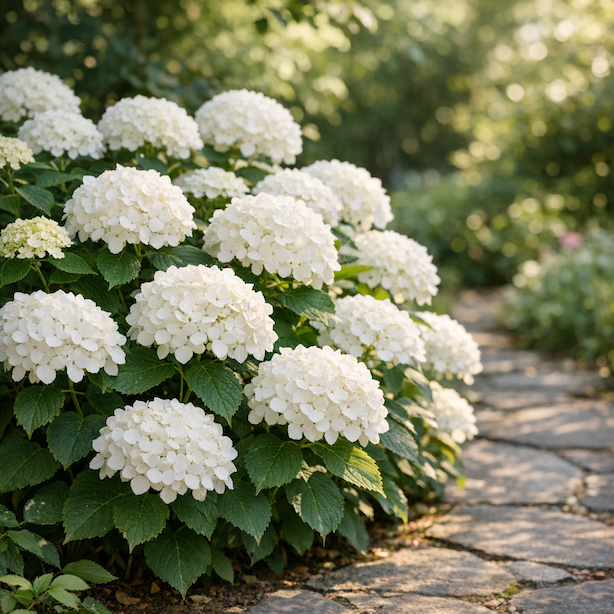 hortenzie-madame-emile-mouillere-hydrangea-macrophylla-madame-emile-mouillere-bile-kulovite-kvety-v-polostinu