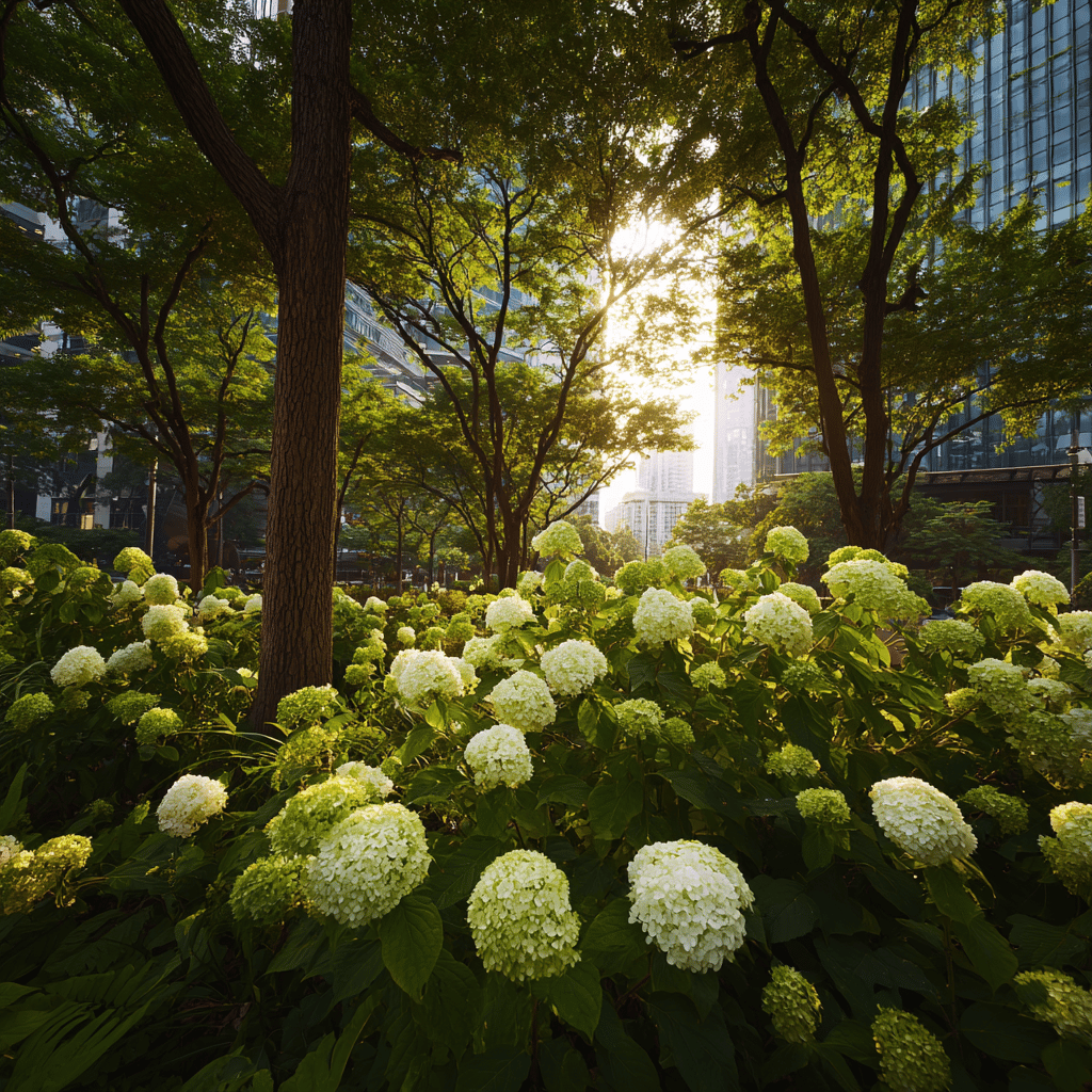 hortenzie-stromeckovita-hydrangea-arborescens-mestska-vysadba-ve-verejne-zeleni
