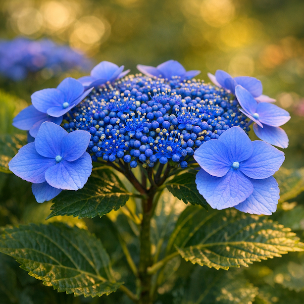 hortenzie-teller-blue-hydrangea-macrophylla-teller-blue-modre-lacecap-kvetenstvi-v-zahrade