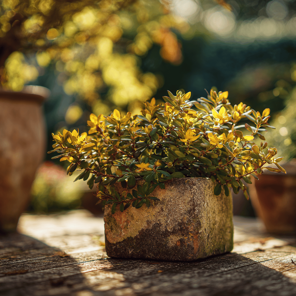 hypericum-v-kamennem-kvetinaci-zlute-kvety-na-terase