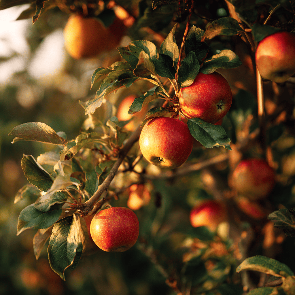 jablka-na-strome-v-podzimni-zahrade-v-teplem-svetle