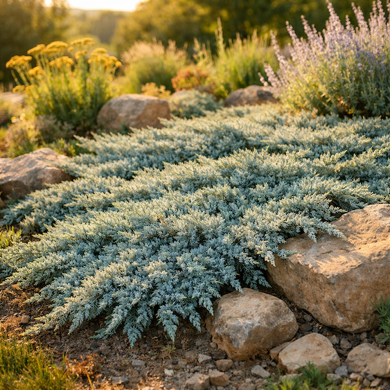 jalovec-polehly-juniperus-horizontalis-wiltonii-blue-rug-stribrnomodry-koberec-na-svahu-mezi-kameny