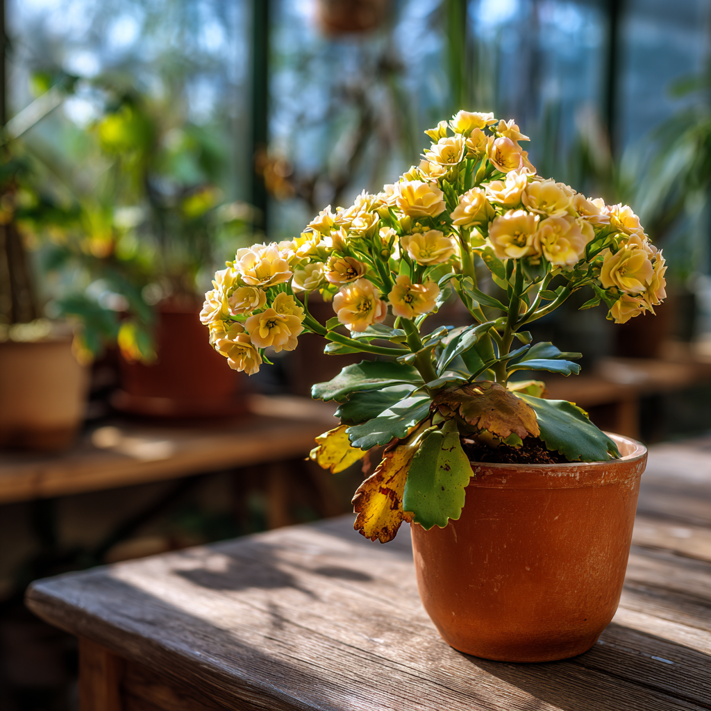kalanchoe-zlute-kvety-v-kvetinaci-se-zloutnoucimi-listy-a-hnilobou-na-stonku