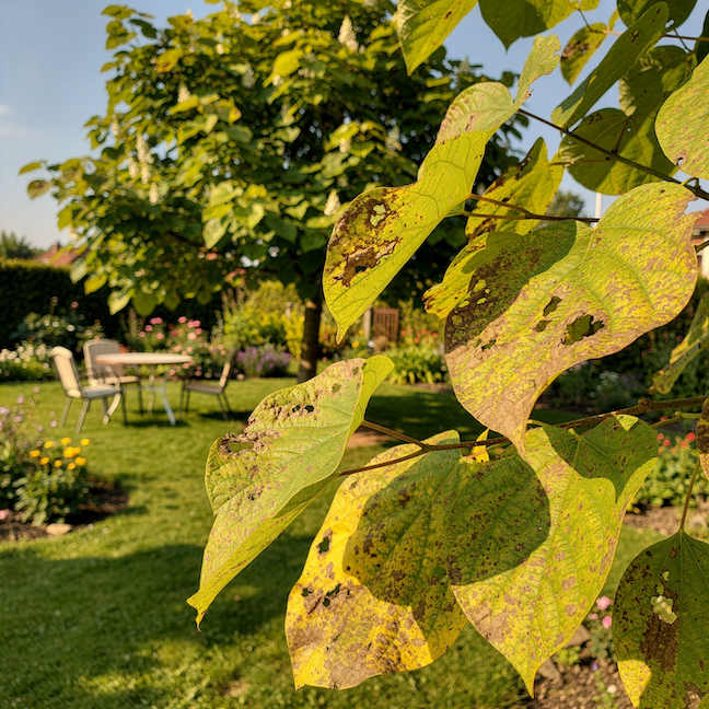 katalpa-zloutnuti-listu-skvrny-a-poskozeni-v-zahrade