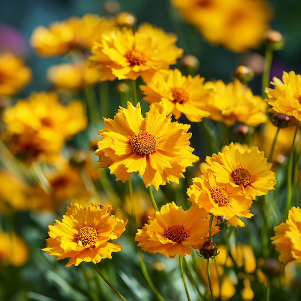 krasnoocko-coreopsis-zlute-kvety-na-slunnem-stanovisti-detail