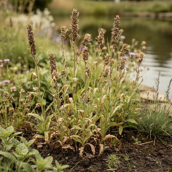 kyprej-lythrum-odkvetle-kvetni-klasy-pred-rezem-u-jezirka