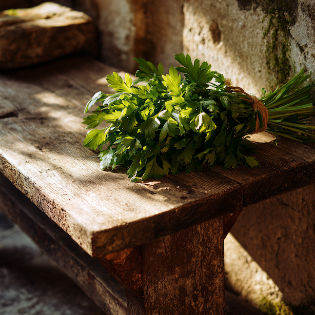 libecek-lekarsky-sklizena-nat-svazana-na-drevene-lavicce