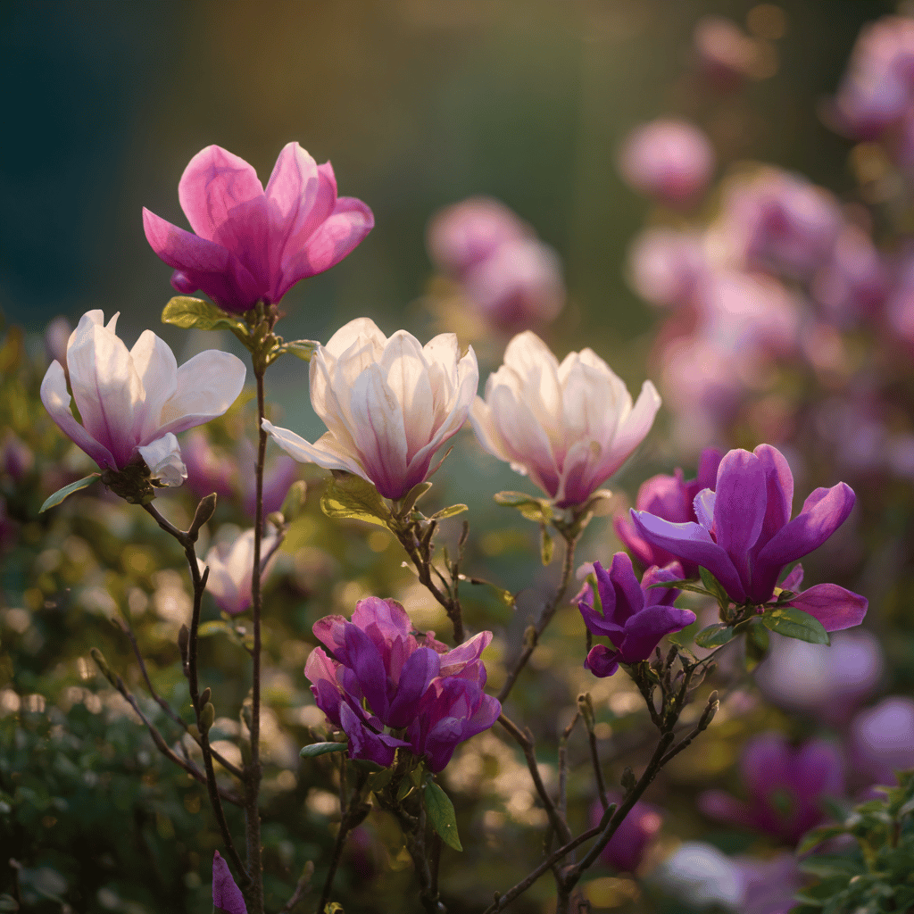magnolie-magnolia-skupina-ruzovych-a-bilych-kvetu-na-jarni-zahrade
