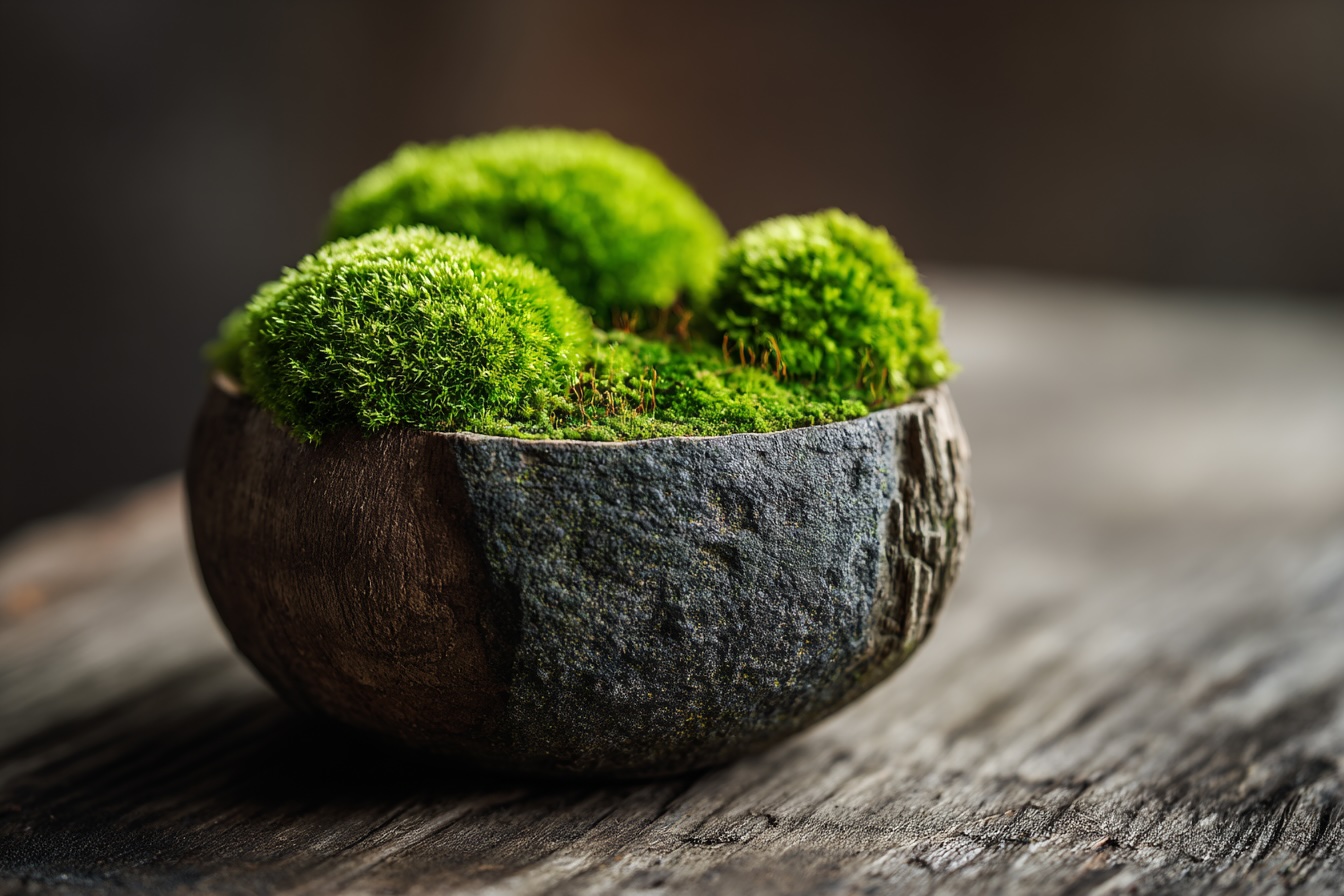 mech-v-kamenne-misce-prirodni-zimni-dekorace-detail