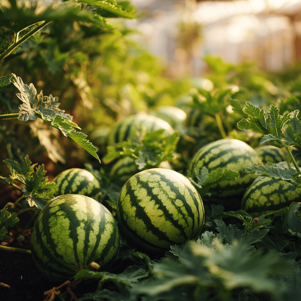 melouny-na-zahonu-ve-skleniku-v-letnim-svete