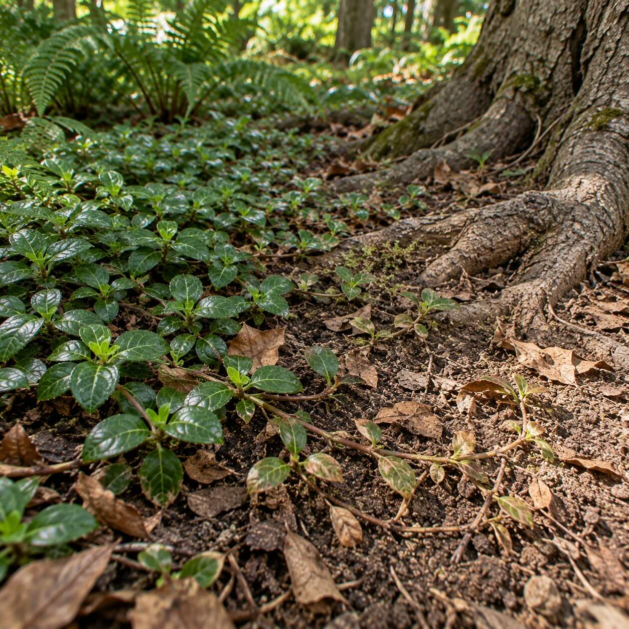 micela-mitchella-repens-ridnuti-porostu-v-suchem-stinu