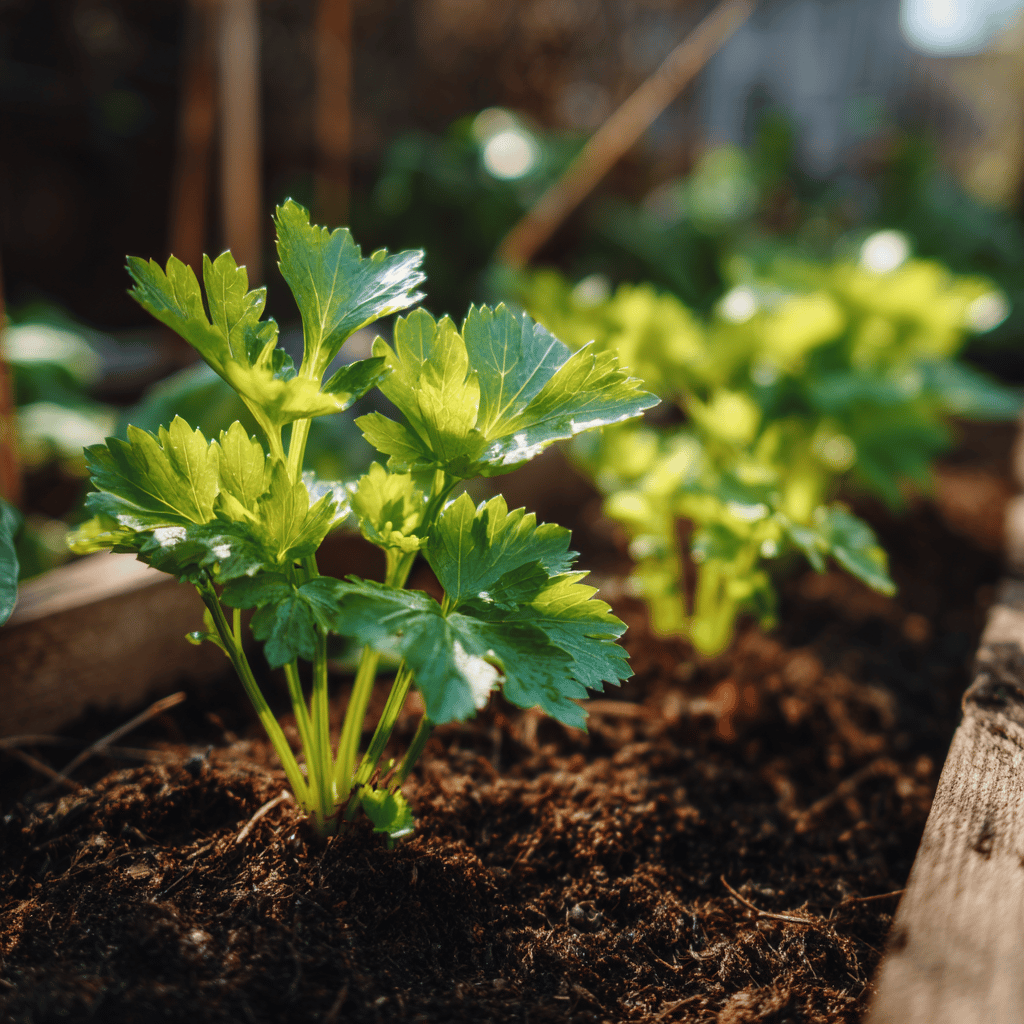 mlade-rostliny-celeru-v-zahradnim-zahonu-ve-slunecnim-svete