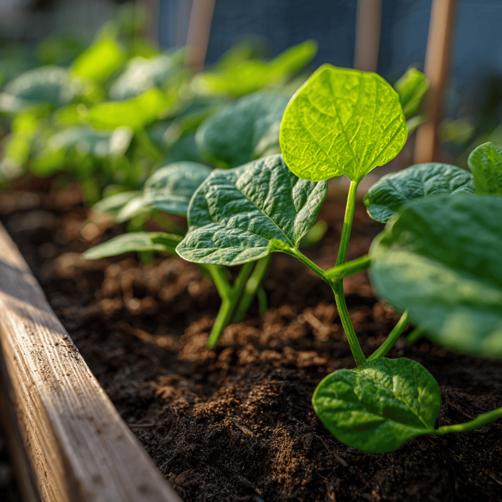 mlade-rostliny-fazole-ve-vyvysenem-zahonu-po-vysadbe