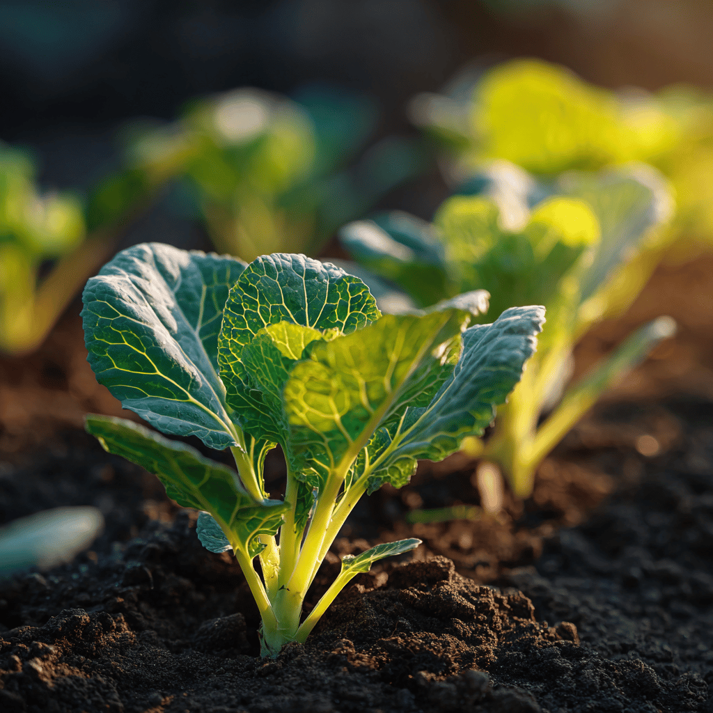 mlade-sazenice-brokolice-v-urodne-pude-na-slunecnim-zahonu