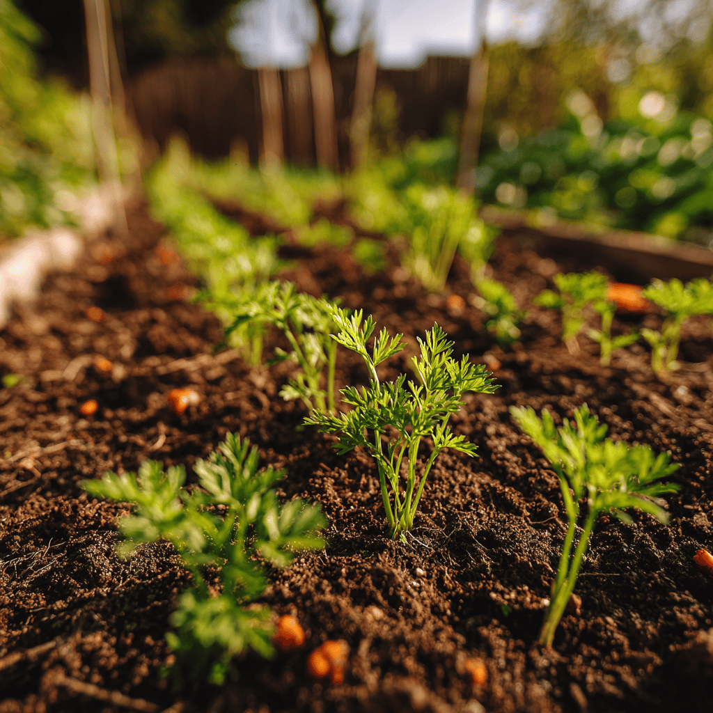 mlade-vysevky-mrkve-v-zahradnim-zahonu-v-jarnim-svetle