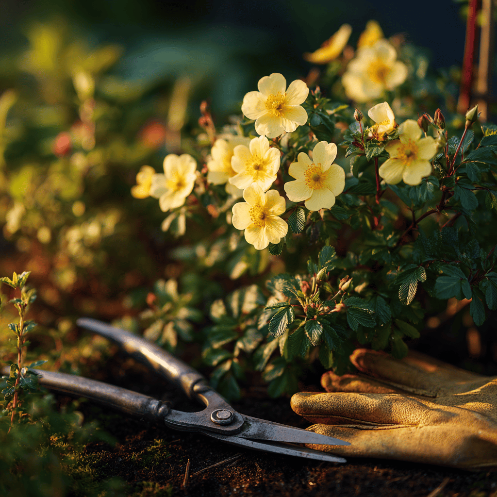 mochna-kerova-potentilla-fruticosa-rez-kultivar-se-zlutymi-kvety
