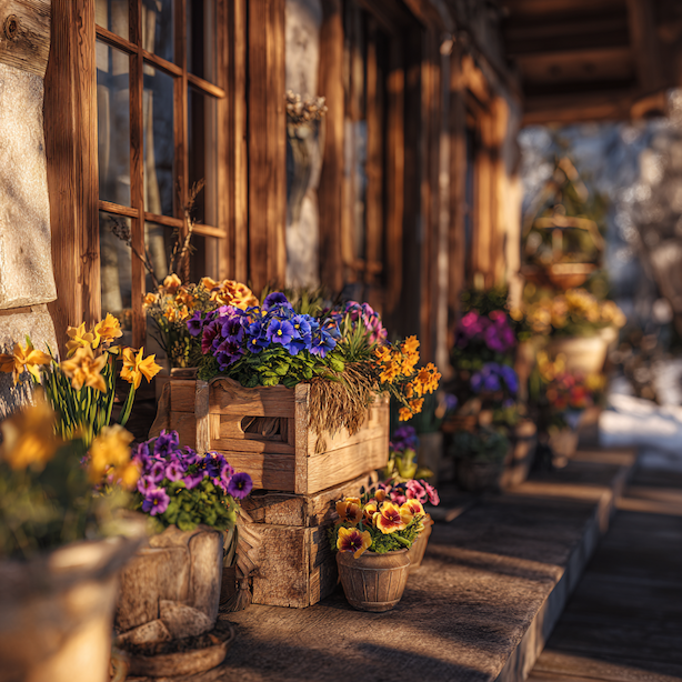 mrazuvzdorne-jarni-balkonove-rostliny-v-nadobach-u-drevene-steny