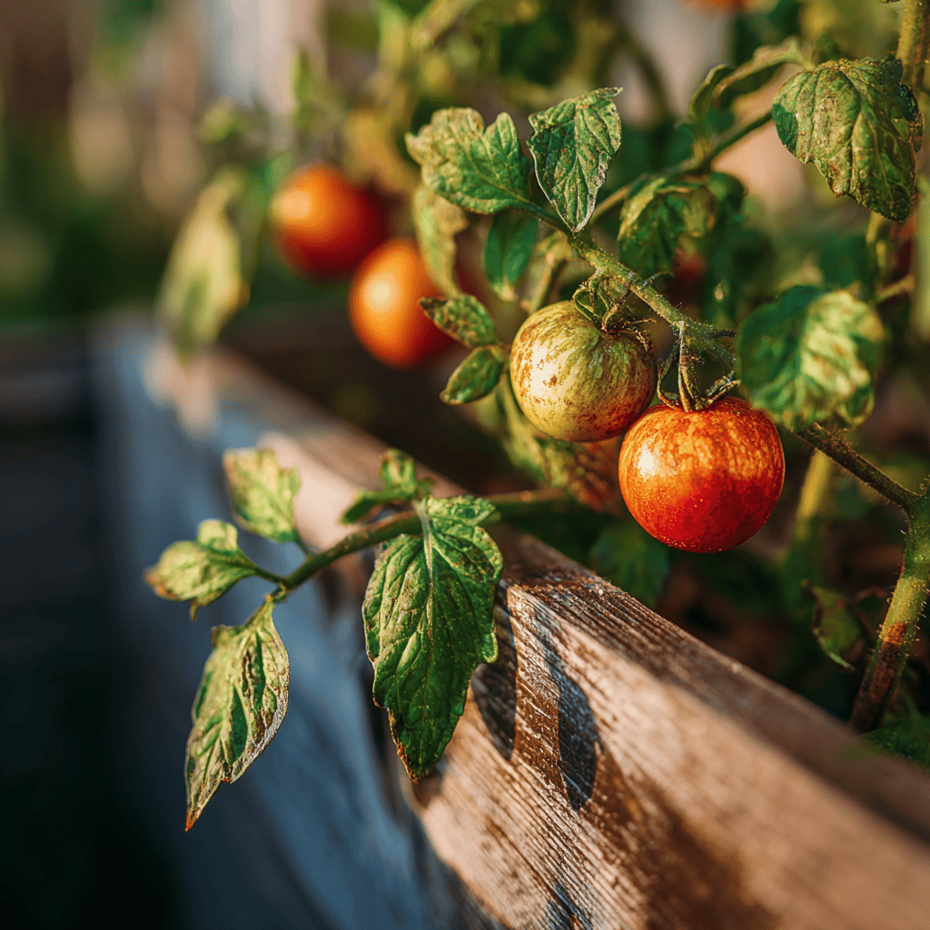napadene-rajcata-plisni-na-zahradnim-zahonu-v-letnim-svetle