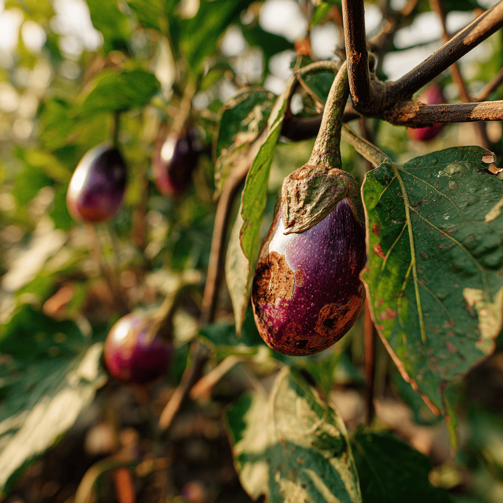 napadeny-lilek-s-hnilobou-a-skvrnami-na-plodu-v-letnim-svete
