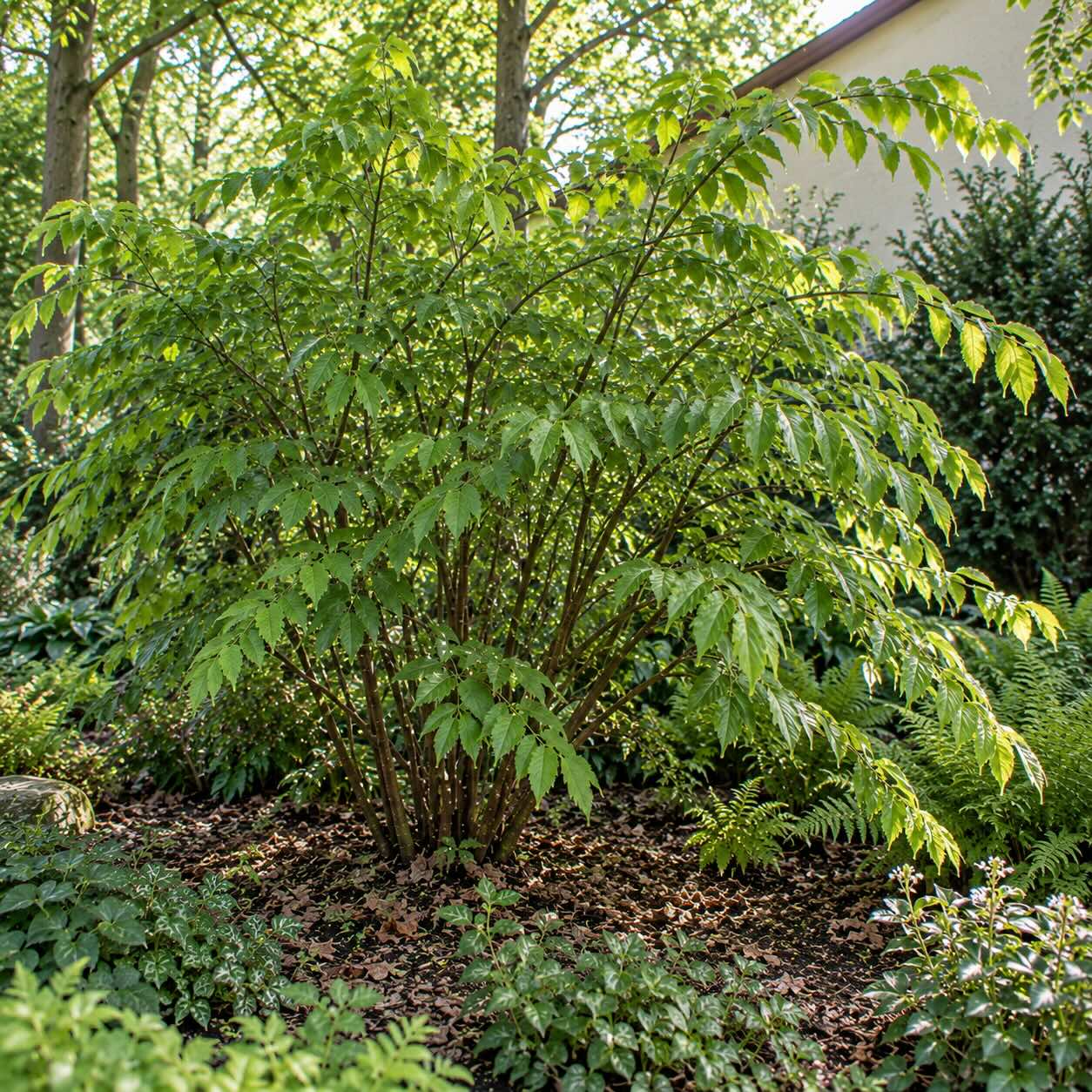 ocasnatec-stachyurus-praecox-vzrostly-ker-v-chranenem-polostinu