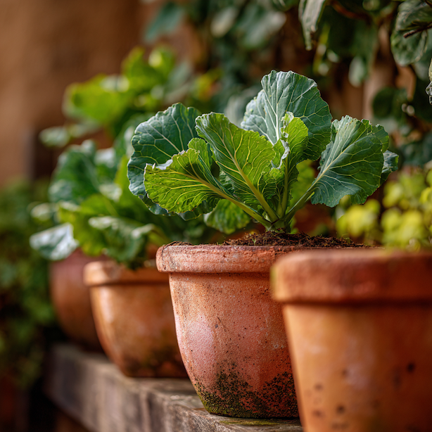 okrasne-zeli-na-balkone-v-terakotovych-kvetinacich-jarni-vysadba