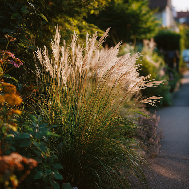 ozdobnice-cinska-miscanthus-sinensis-kompaktni-kultivar-u-zahradni-cesty