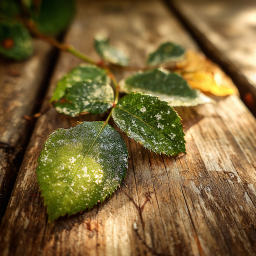 padli-na-listu-ruze-bily-povlak-na-zelenych-listech-houbova-choroba