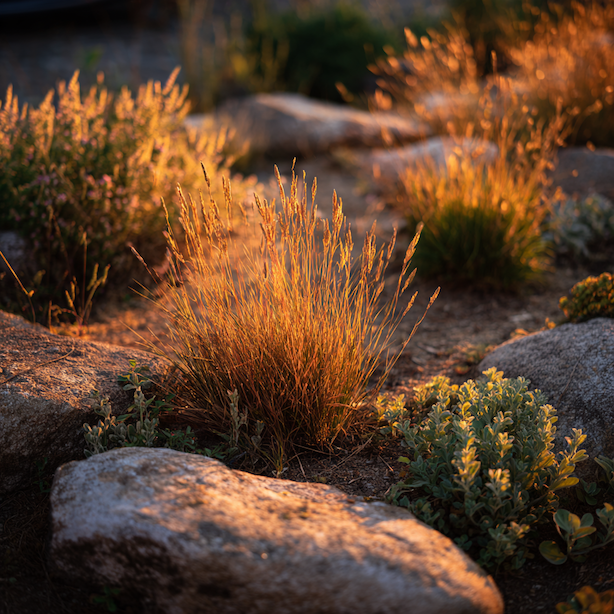 pechava-sesleria-v-suchym-prirodnim-zahonu-mezi-kameny