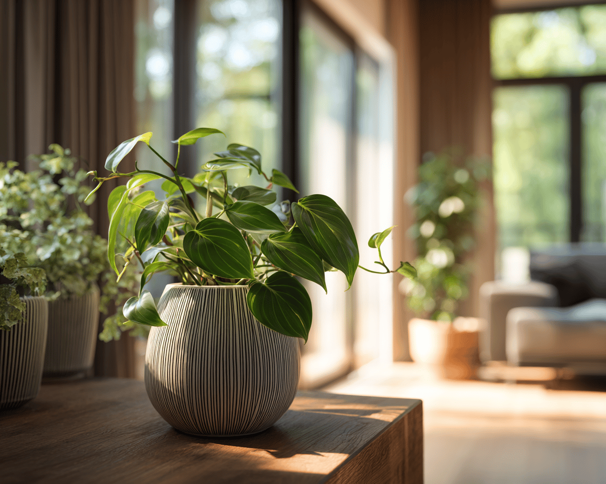 philodendron-v-keramickem-kvetinaci-na-stole-ve-svetlem-modernim-interieru