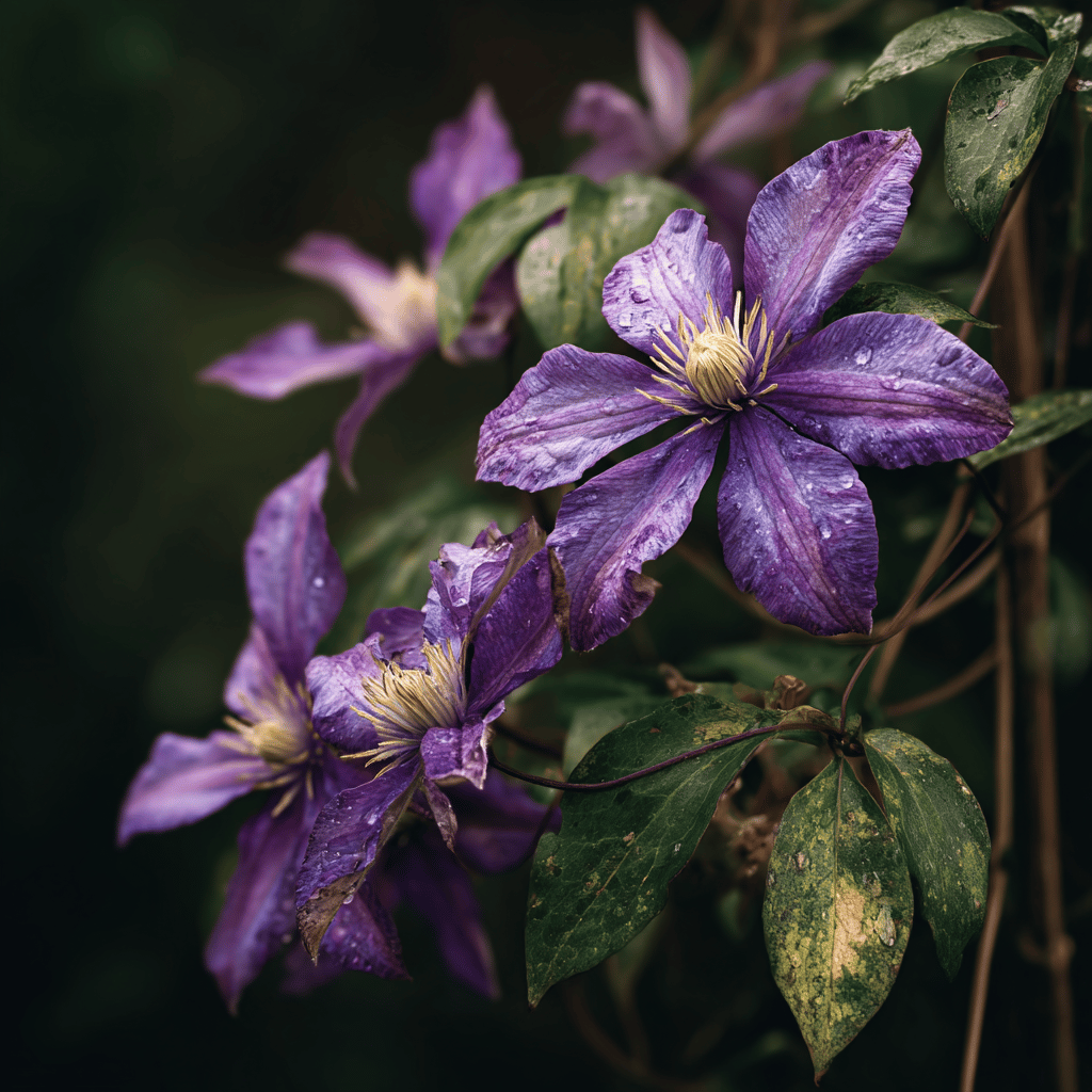 plamenek-clematis-kvety-a-napadene-listy-padli-a-skvrnitost