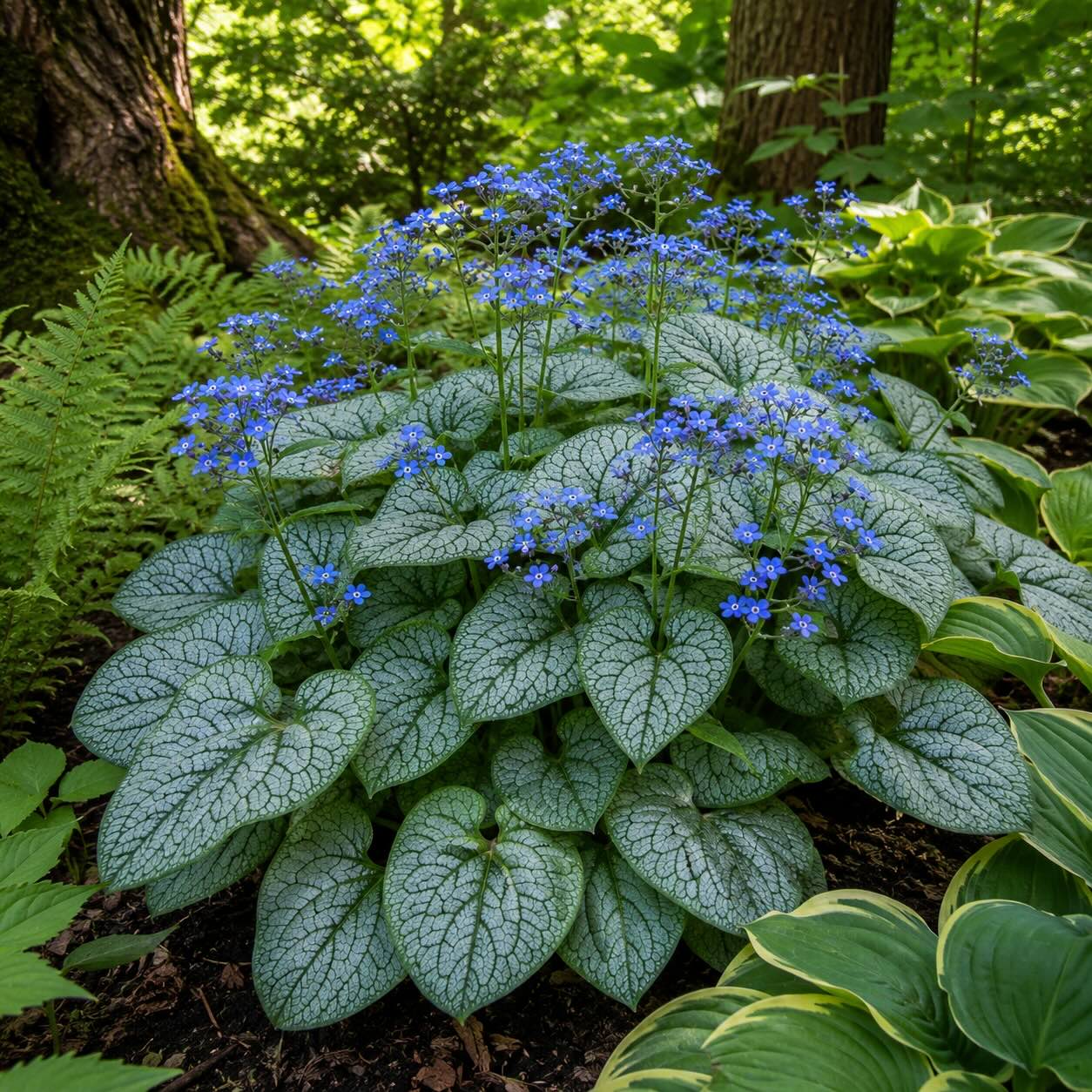 pomnenkovec-brunnera-macrophylla-ve-stinnem-podrostovem-zahonu