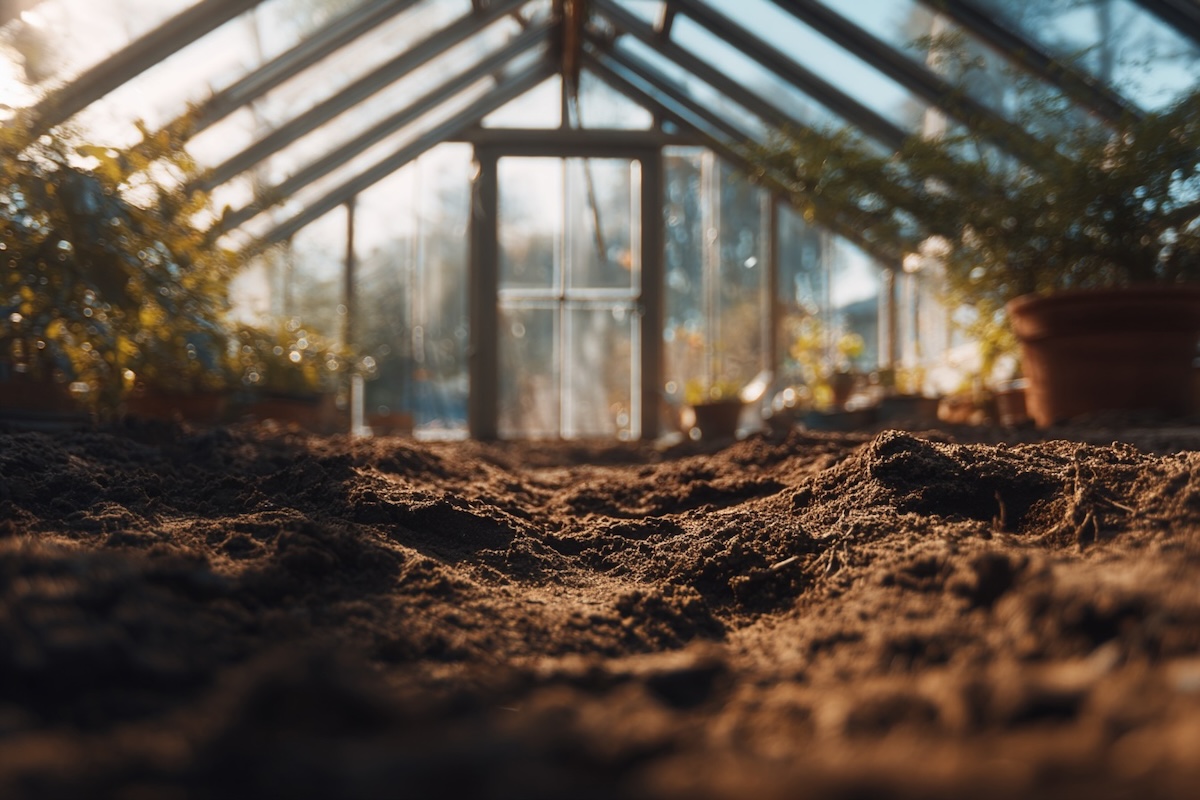 pripravena-puda-ve-skleniku-pred-sezonou-prozpusobena-a-provzdusnena-struktura