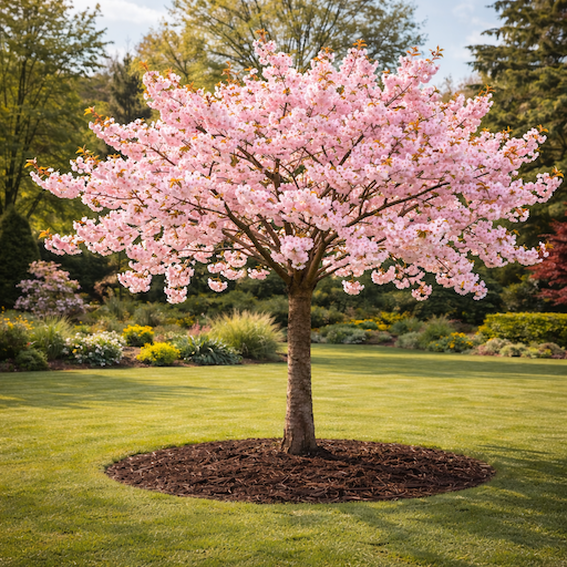 prunus-accolade-rane-kvetouci-sakura-siroka-vzdusna-koruna-v-plnem-kvetu