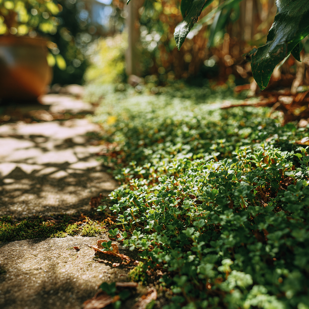 pudopokryvne-rostliny-podel-zahradni-cesty-v-polostinu