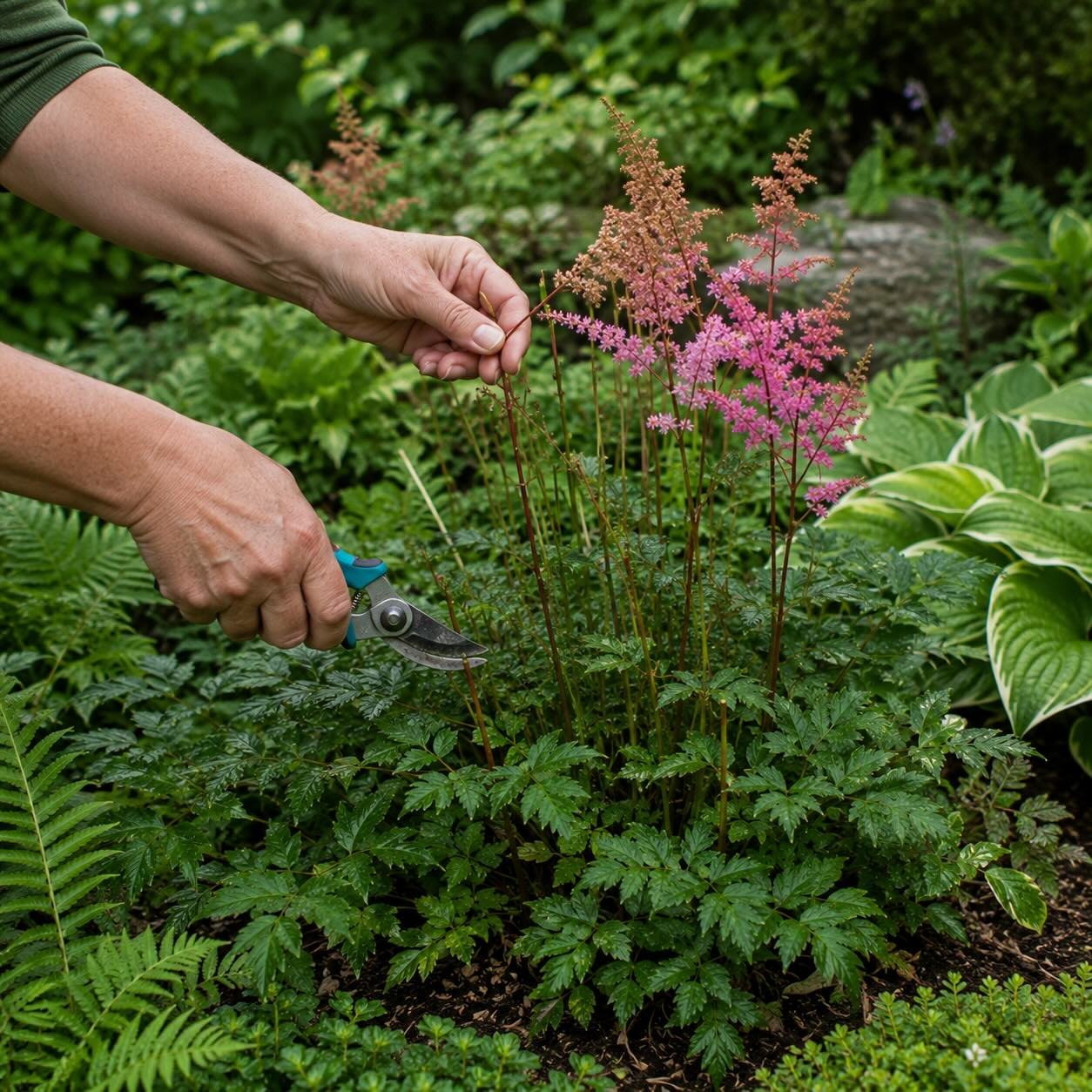 rez-cechravy-astilbe-po-odkvetu-v-polostinne-vysadbe