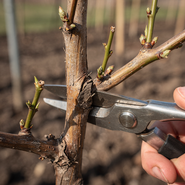 rez-mlade-vinne-revy-vitis-vinifera-vychovny-rez-jednoleteho-kminku