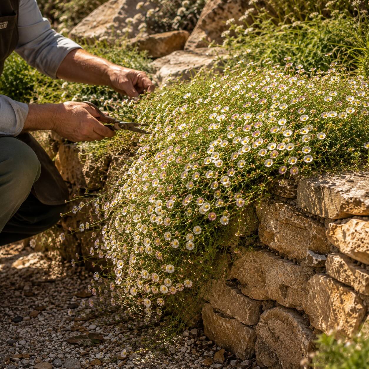 rez-turanu-erigeron-po-odkvetu-na-zidce