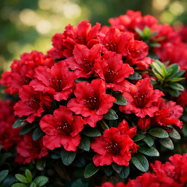 rhododendron-obtusum-maruschka-huste-kvetouci-kompaktni-azalka-tmave-cervene-kvety