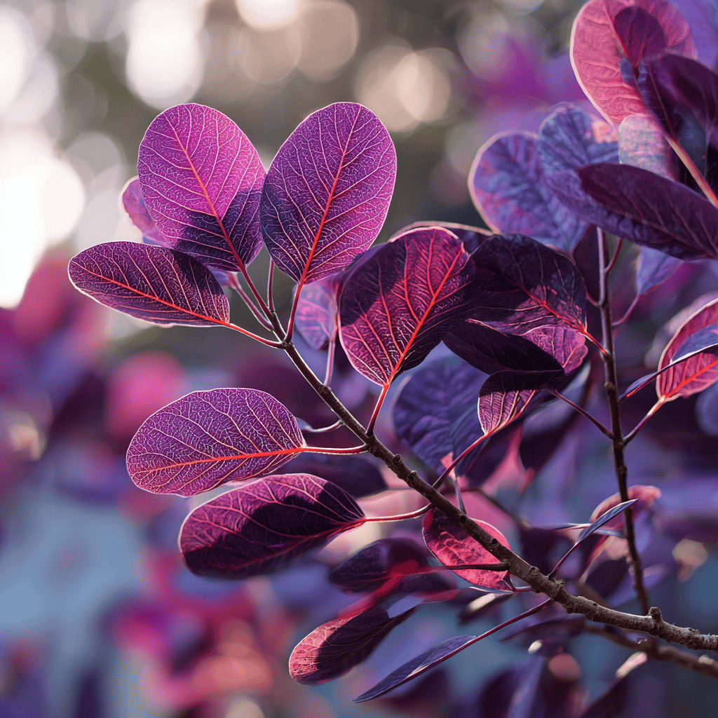 ruj-cotinus-skumpa-vlasata-listy-v-fialovych-a-ruzovych-tonech