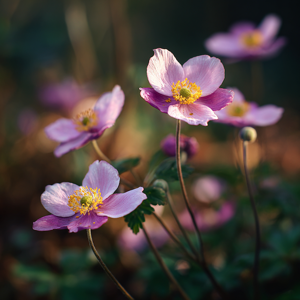 sasanka-anemone-jemne-ruzove-kvety-na-stihlych-stoncich-v-zahonu