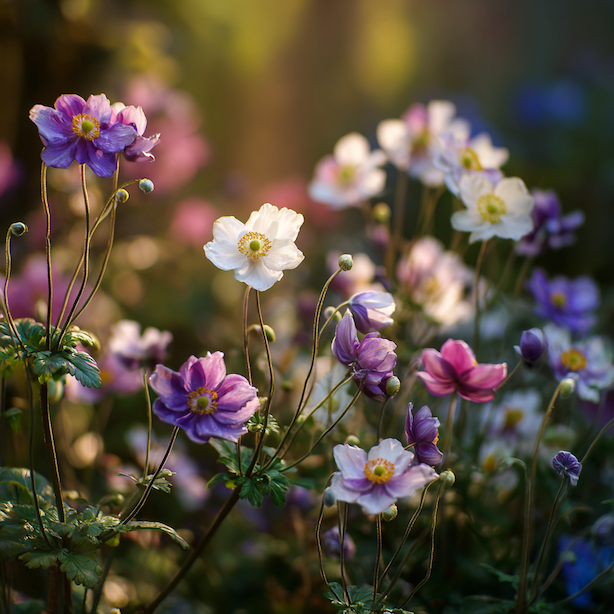 sasanka-anemone-ruzne-druhy-kvety-v-ruzovych-a-bilych-odstinech