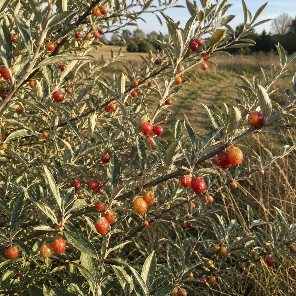 seferdie-stribrna-shepherdia-argentea-plody-v-ruznych-fazich-dozravani