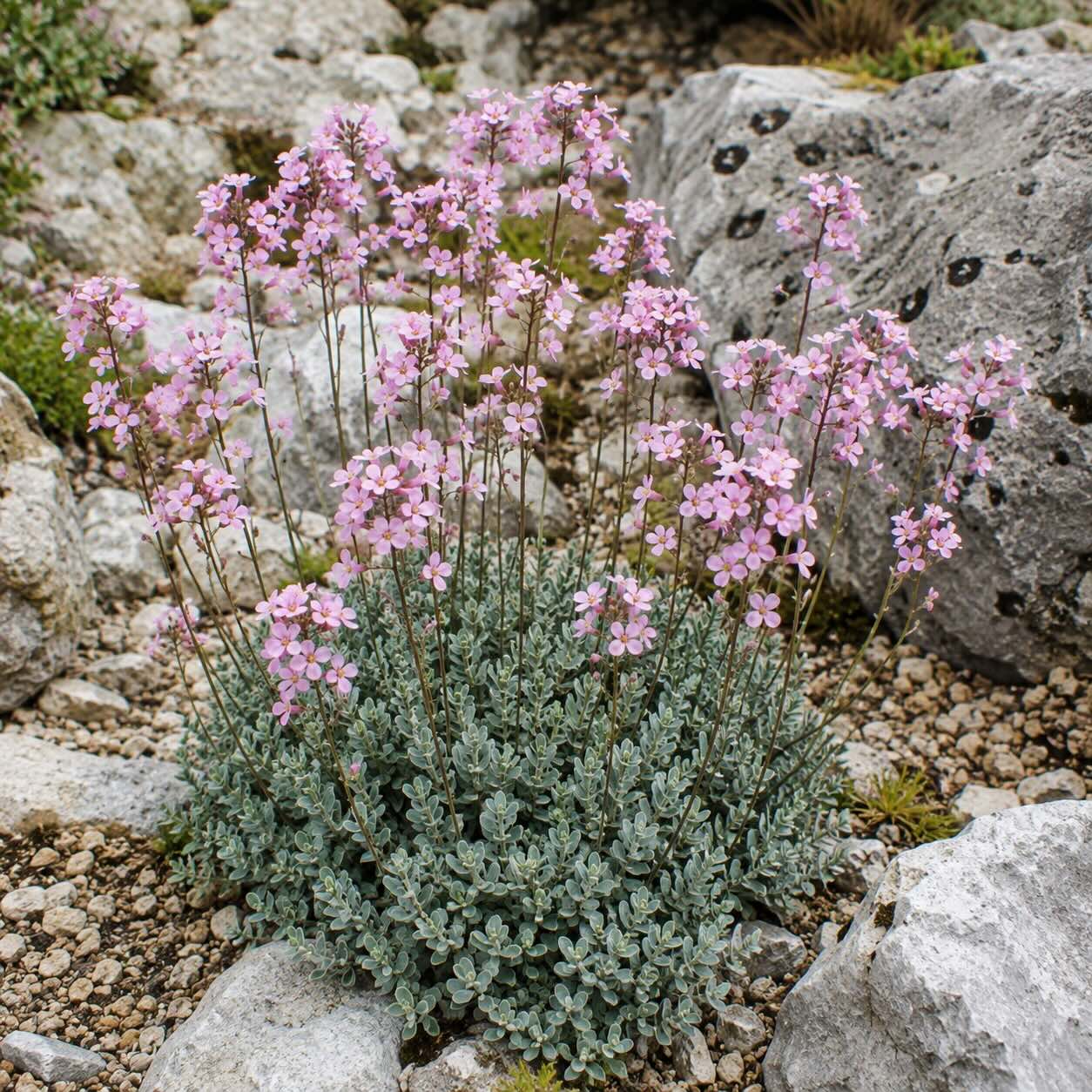 sivutka-aethionema-grandiflorum-v-plnem-kvetu-ve-slunne-skalce