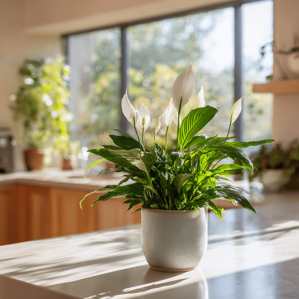 spathiphyllum-lopatkovec-v-keramickem-kvetinaci-na-kuchynske-lince-ve-svetlem-interieru