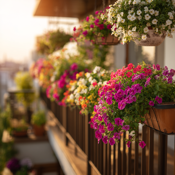 surfinie-a-petunie-v-previslych-truhlicich-na-letnim-balkone