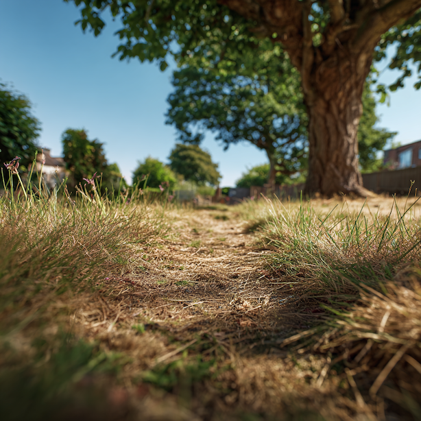 travnik-ve-stinu-s-vyslapanou-stopou-a-nedostatkem-porostu