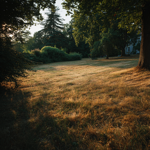 travnik-ve-stinu-stromu-s-ridkym-a-presusenym-porostem