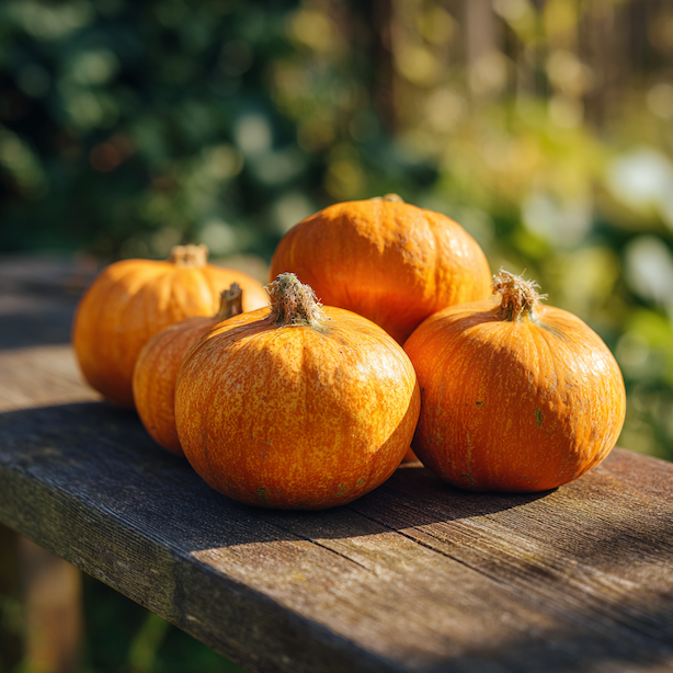 tykev-hokkaido-oranzove-kulate-plody-na-drevenem-stole-ve-slunecnim-svetle